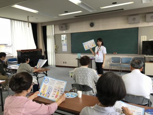 安全部出前講座「口腔ケア」